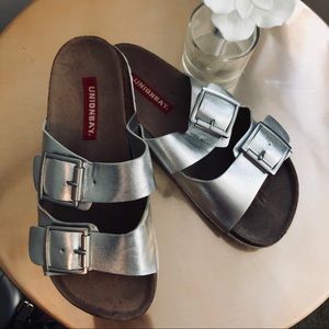 Silver UnionBay Sandal